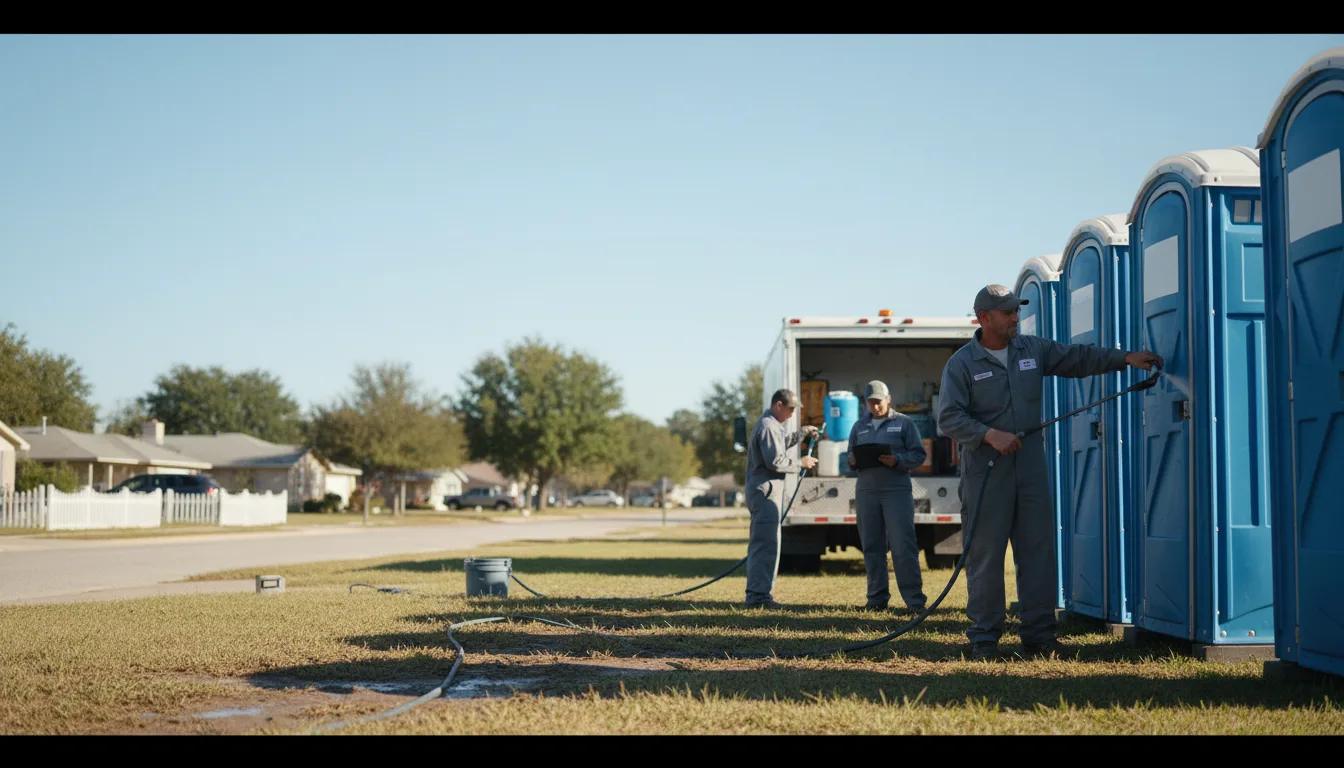 Long-Term Portable Toilet Rental in Eldorado, OH near me